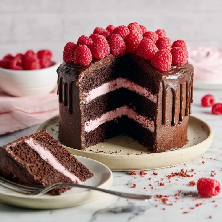 Vegan Raspberry Chocolate Cake Recipe