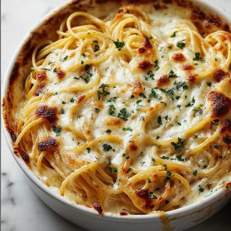 Baked Cream Cheese Spaghetti Recipe