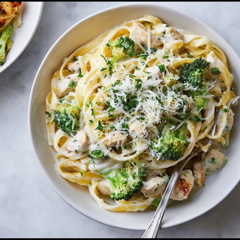 Creamy Broccoli Chicken Pasta Recipe