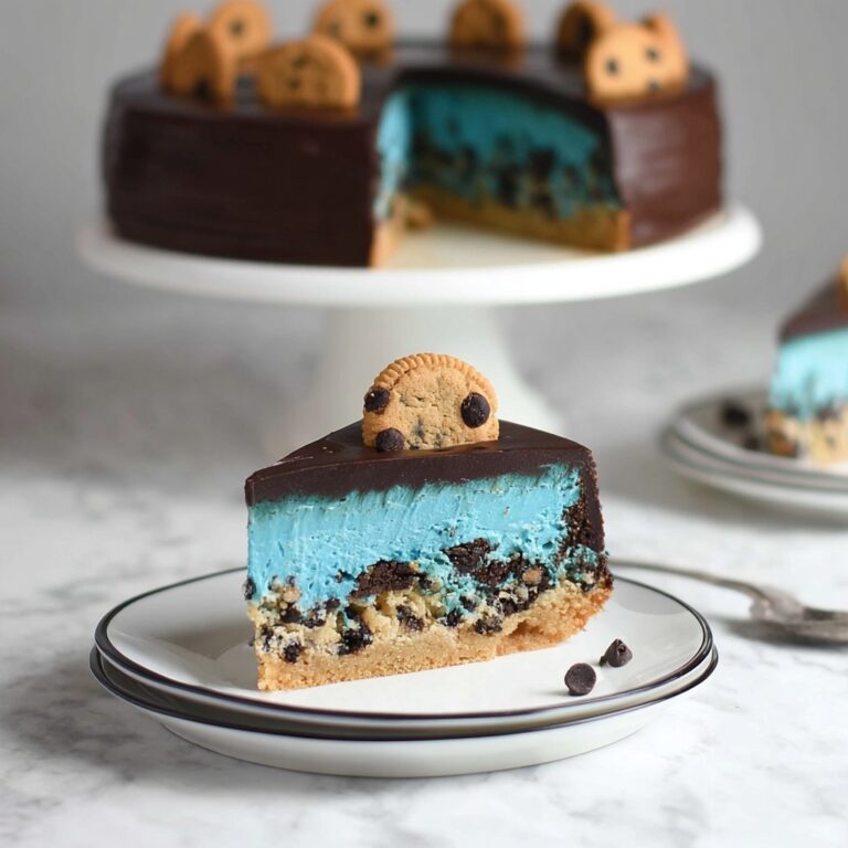 Cookie Monster Cheesecake Recipe
