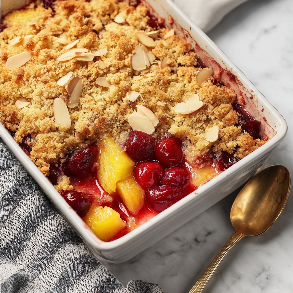 Easy Pineapple Cherry Dump Cake Recipe - Recipe Image