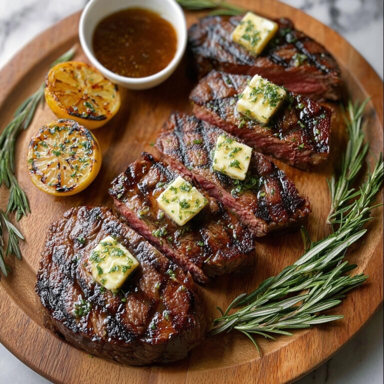 Grilled Tenderloin With Herb Butter and Seasoning Recipe