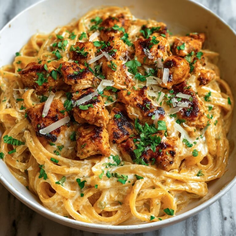 Creamy Cowboy Butter Chicken Linguine Recipe
