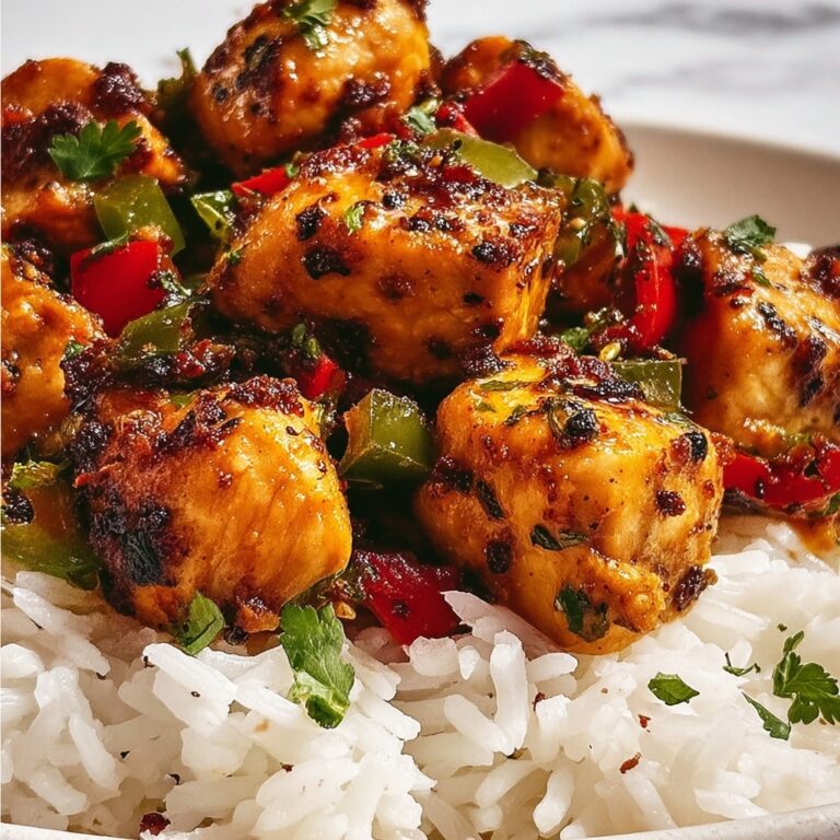 Air Fryer Chicken and Peppers Recipe