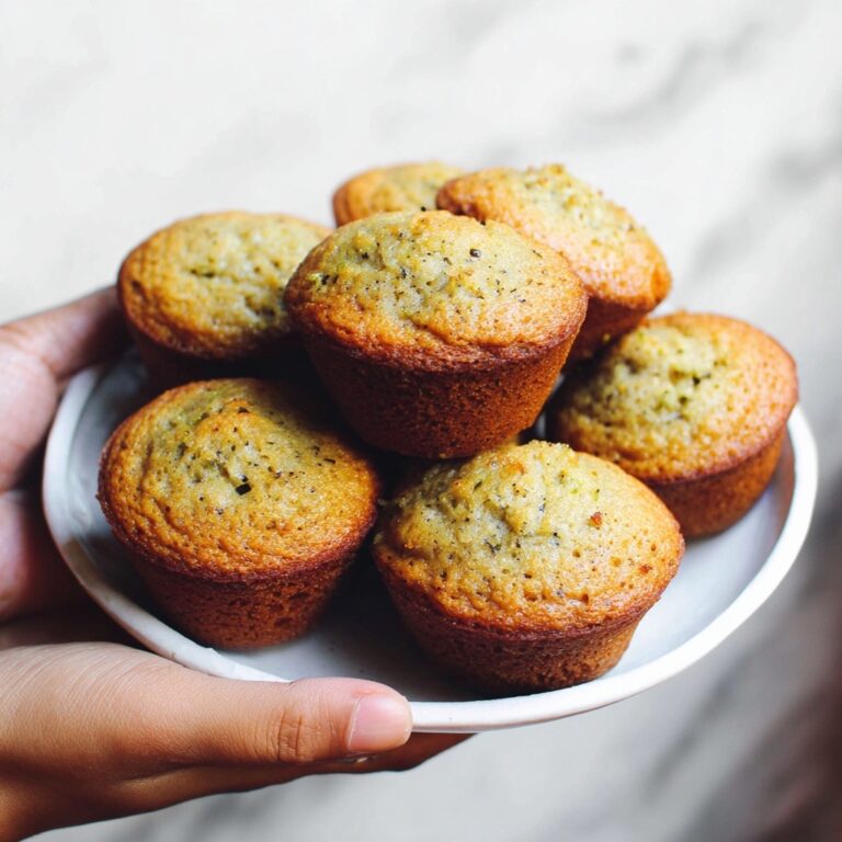 Lemon Poppyseed Zucchini Muffins Recipe
