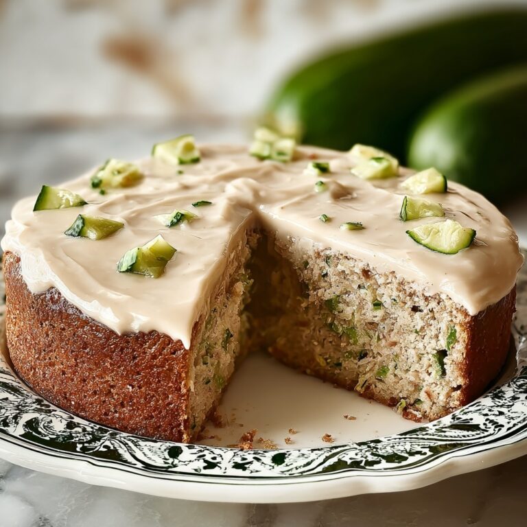 Zucchini Cake with Cream Cheese Frosting Recipe
