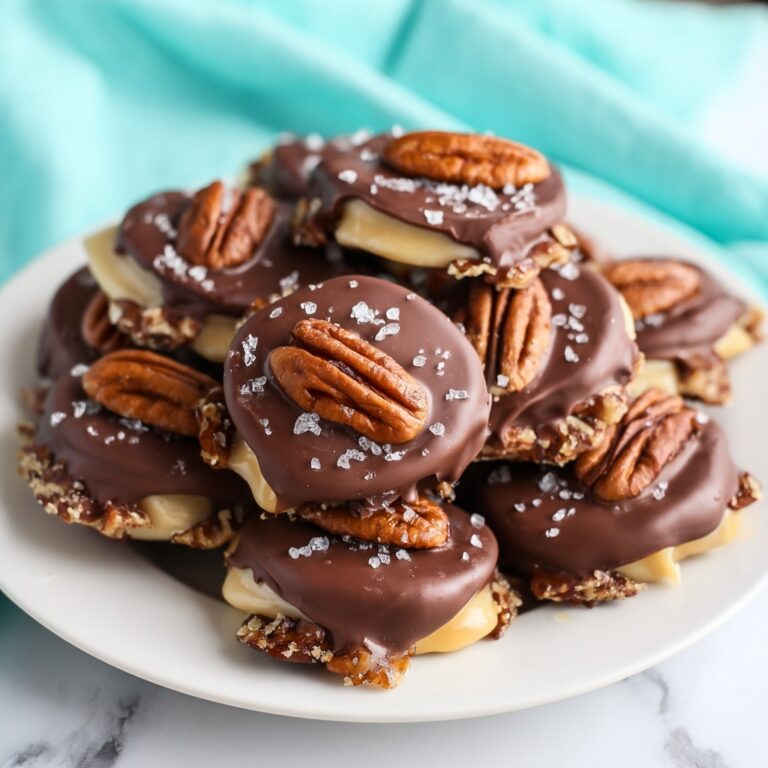 Chocolate Pecan Turtle Clusters Recipe