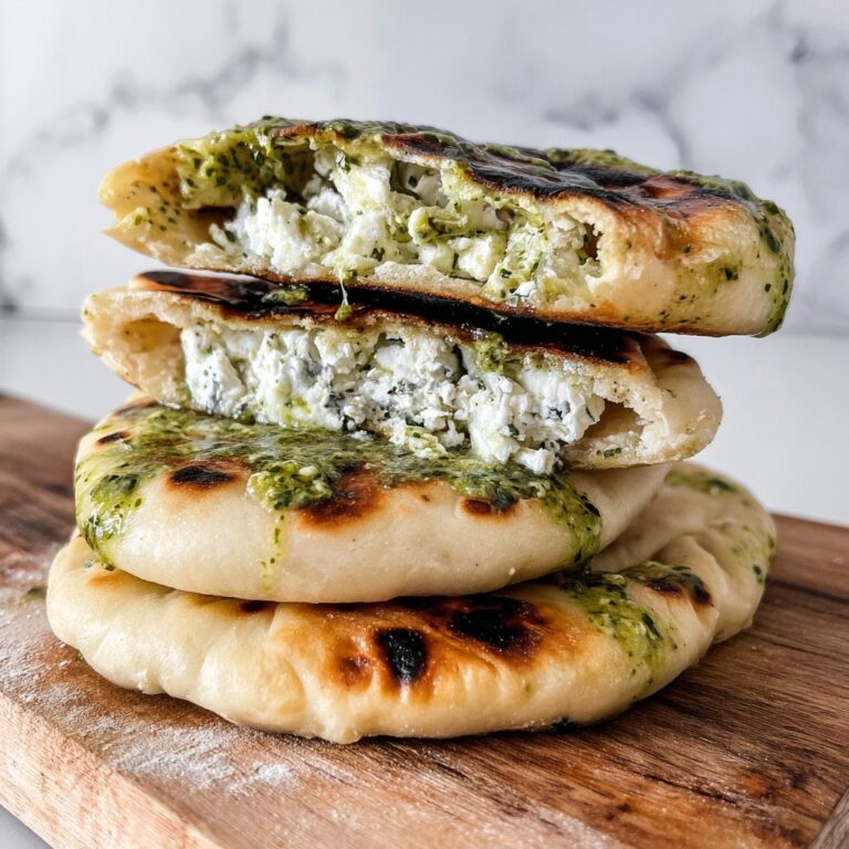 Delicious Spring Flatbreads with Feta Recipe