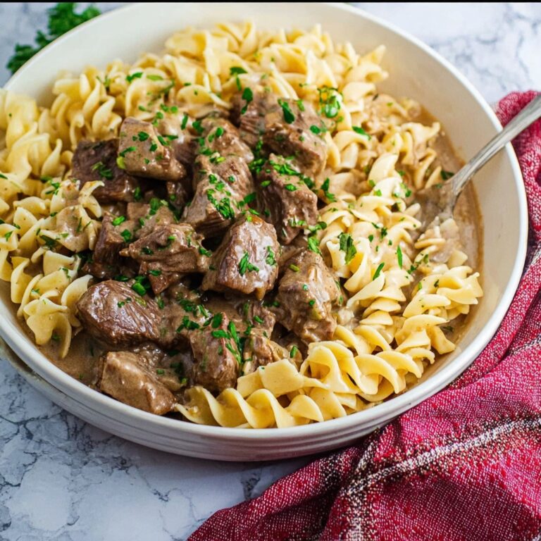 Slow Cooker Beef and Noodles Recipe