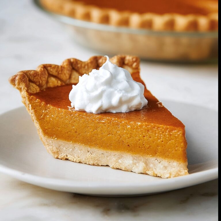 Easy Pumpkin Pie Recipe