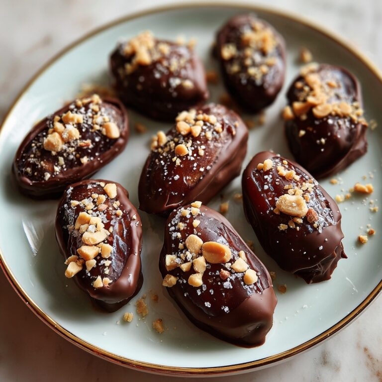 Chocolate-Covered Dates Stuffed with Nut Butter and Nuts Recipe