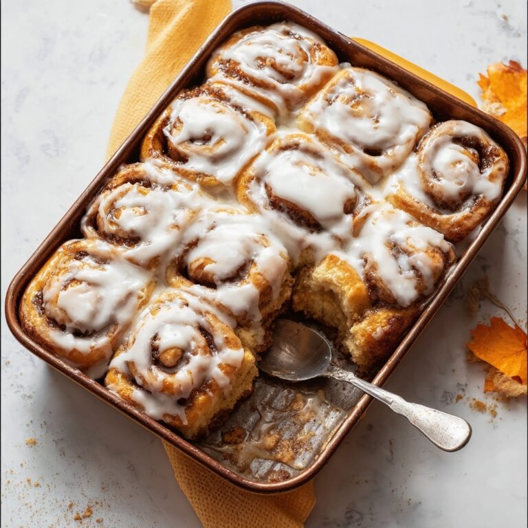 Pumpkin Cinnamon Roll Bake Recipe