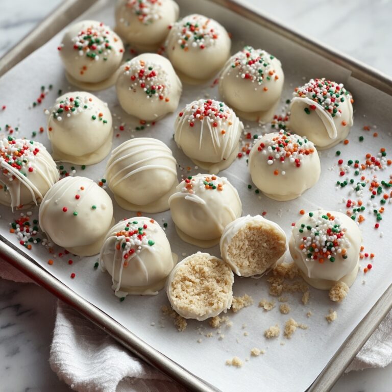 Sugar Cookie Truffles Recipe