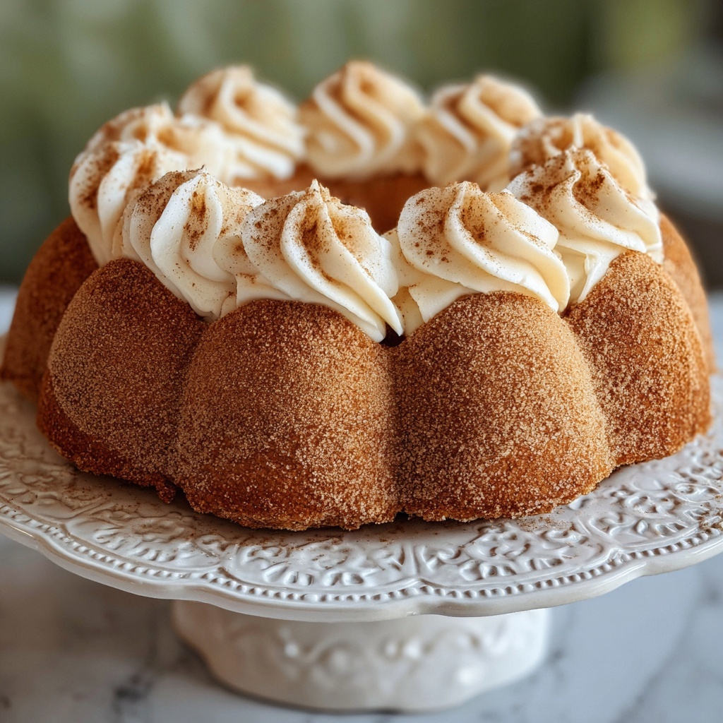 Snickerdoodle Bundt Cake Recipe - Recipe Image