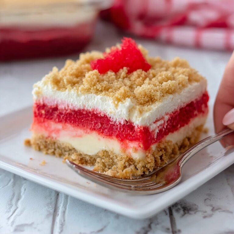 No-Bake Rhubarb Dessert Recipe