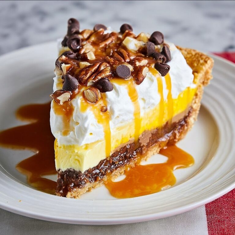 Turtle Cheesecake Pie Recipe