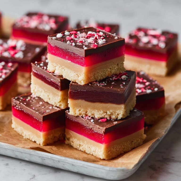 Raspberry Caramel Millionaires Shortbread Recipe
