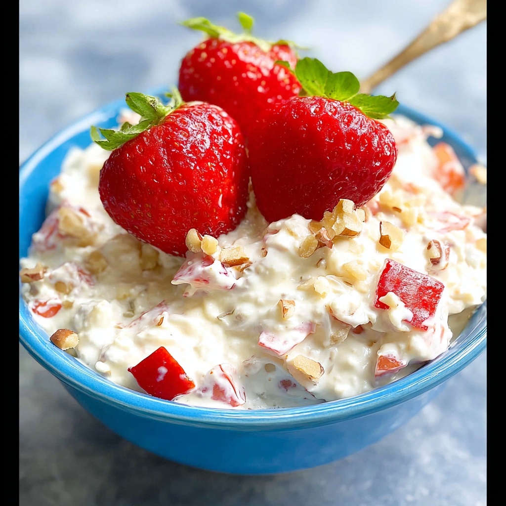 Strawberry Pecan Pretzel Salad Recipe - Recipe Image