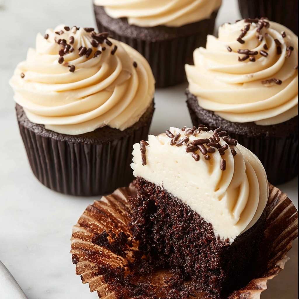 Chocolate Carrot Cake Cupcakes Recipe - Recipe Image