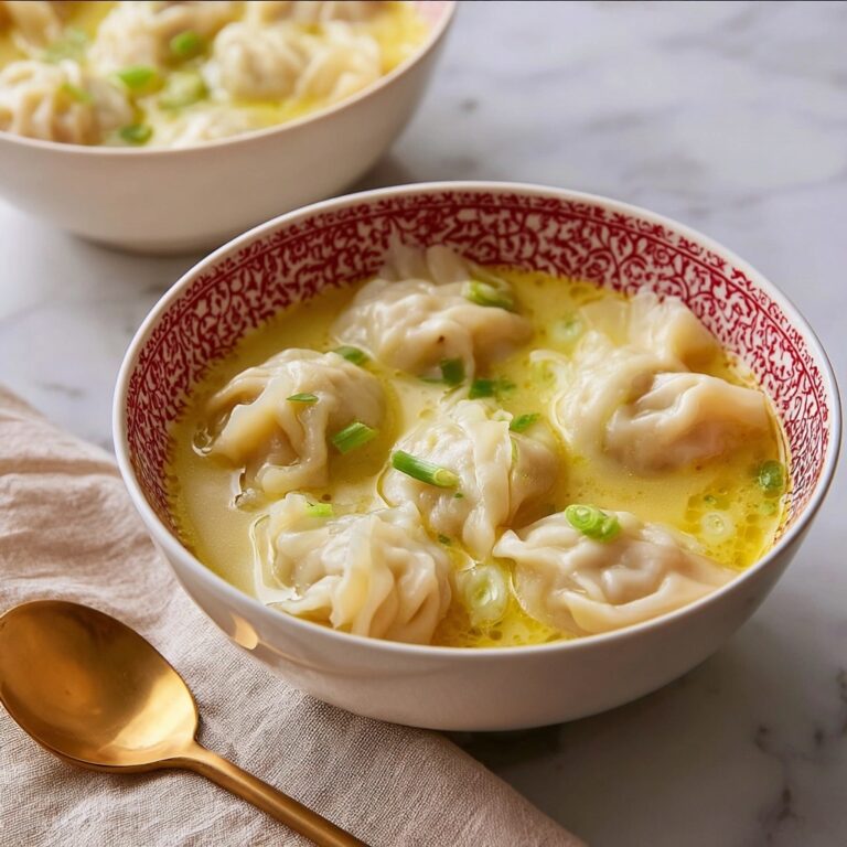 Wonton Egg Drop Soup Recipe
