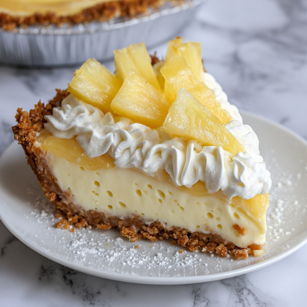 Pineapple Right Side Up Cheesecake Recipe - Recipe Image