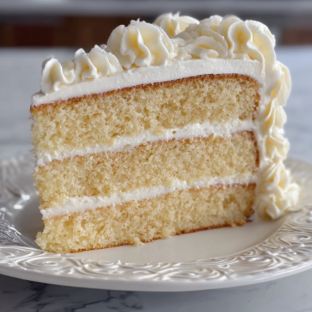 Moist White Velvet Cake Recipe - Recipe Image