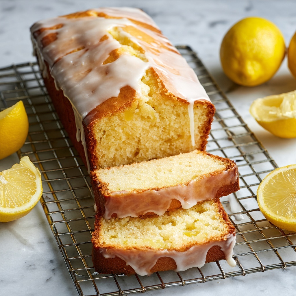 Healthy Greek Yogurt Lemon Loaf Cake Recipe - Recipe Image