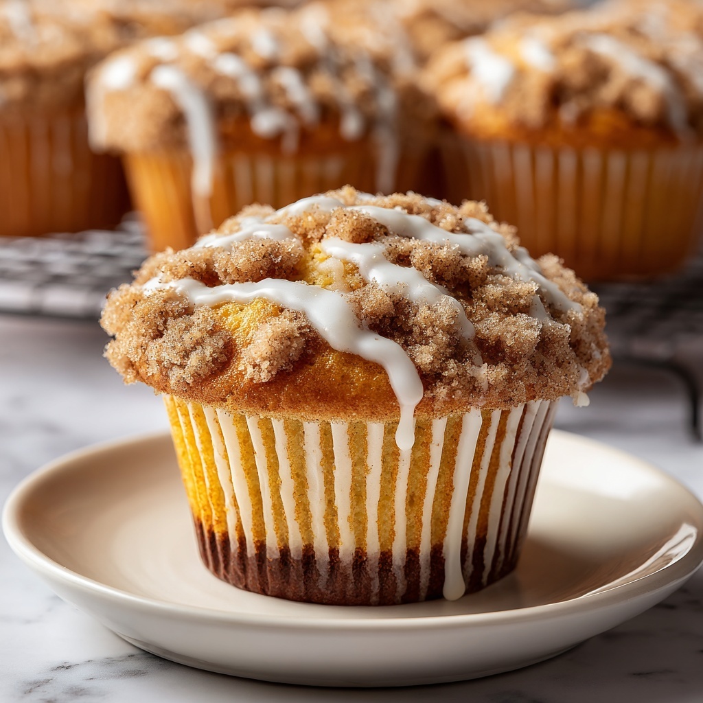 Bakery-Style Coffee Cake Muffins Recipe - Recipe Image