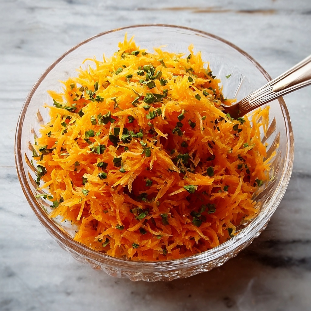 Grated Carrot Salad with Fresh Herbs and Cumin Recipe - Recipe Image