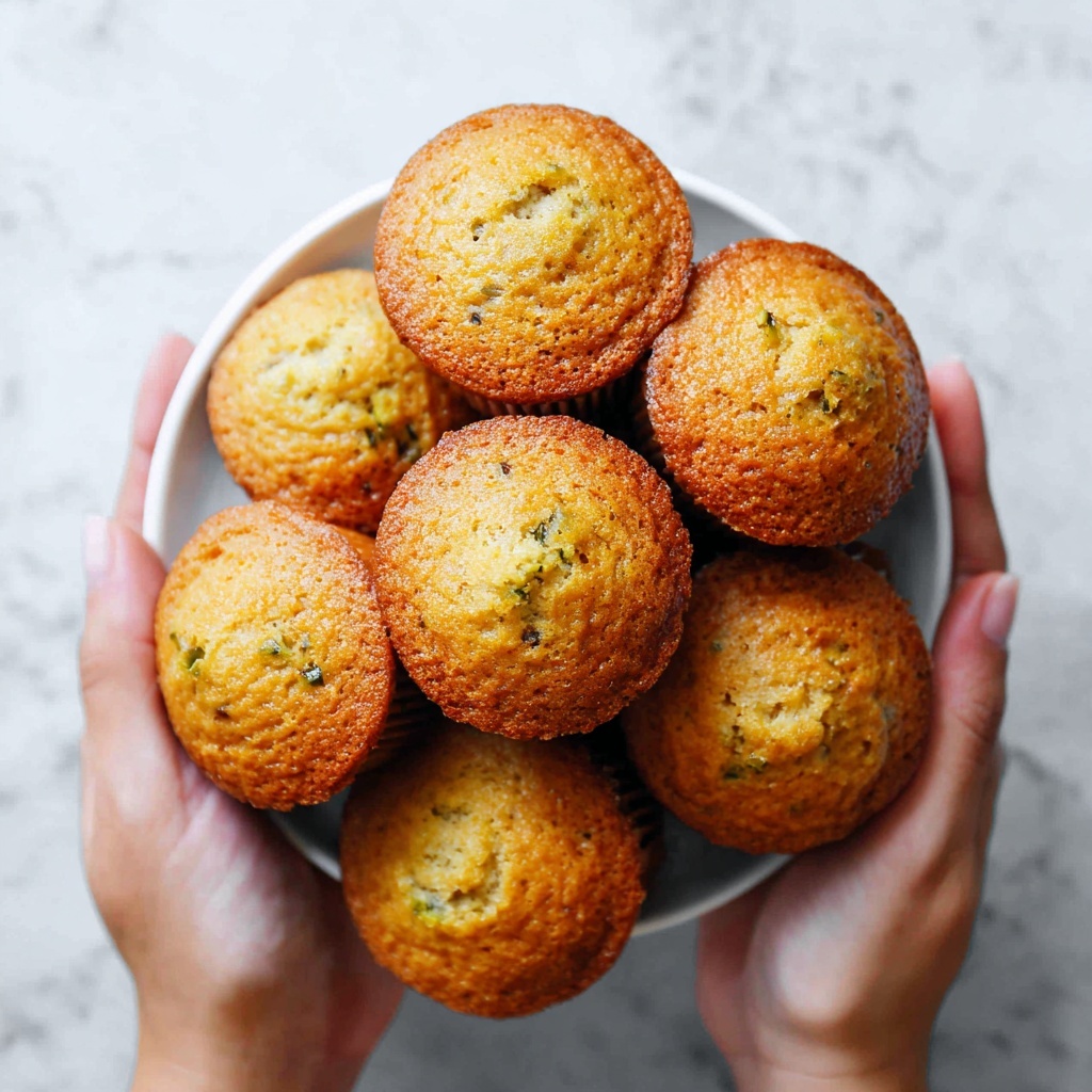 Lemon Poppyseed Zucchini Muffins Recipe - Recipe Image