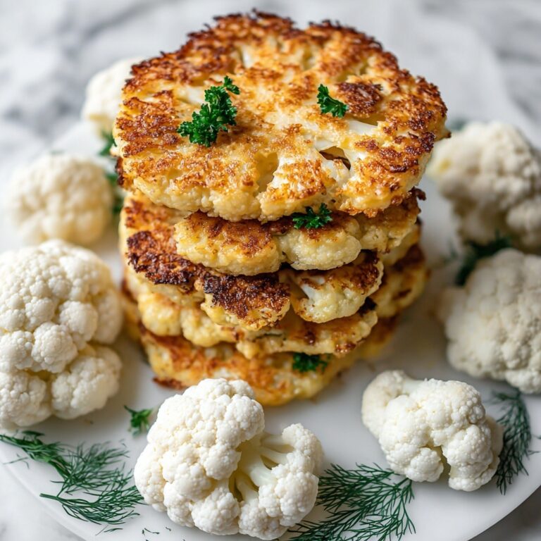 Basic Cauliflower Fritters Recipe
