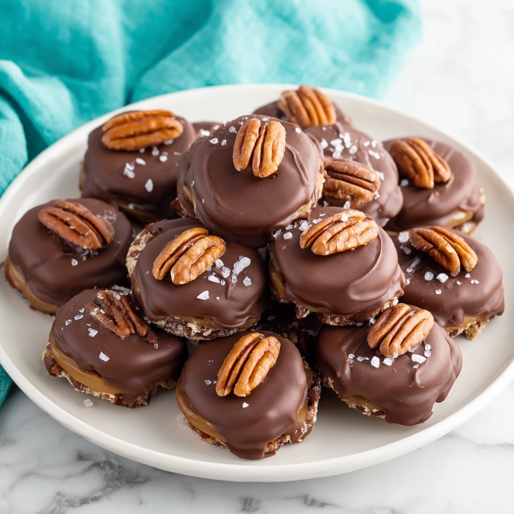 Chocolate Pecan Turtle Clusters Recipe - Recipe Image