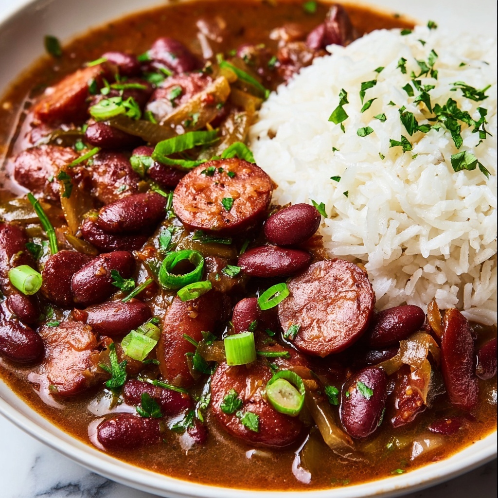 Authentic Cajun Red Beans and Rice Recipe - Recipe Image