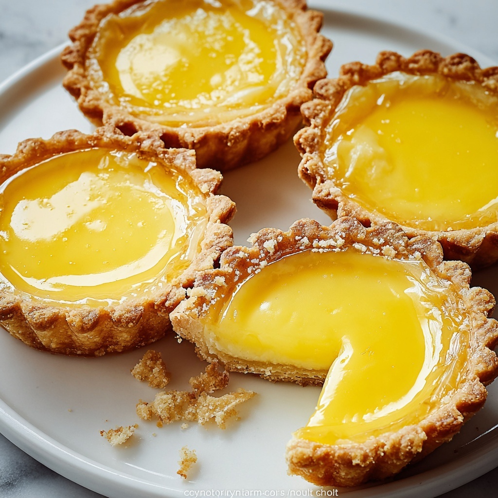 Hong Kong Egg Tarts Recipe - Recipe Image