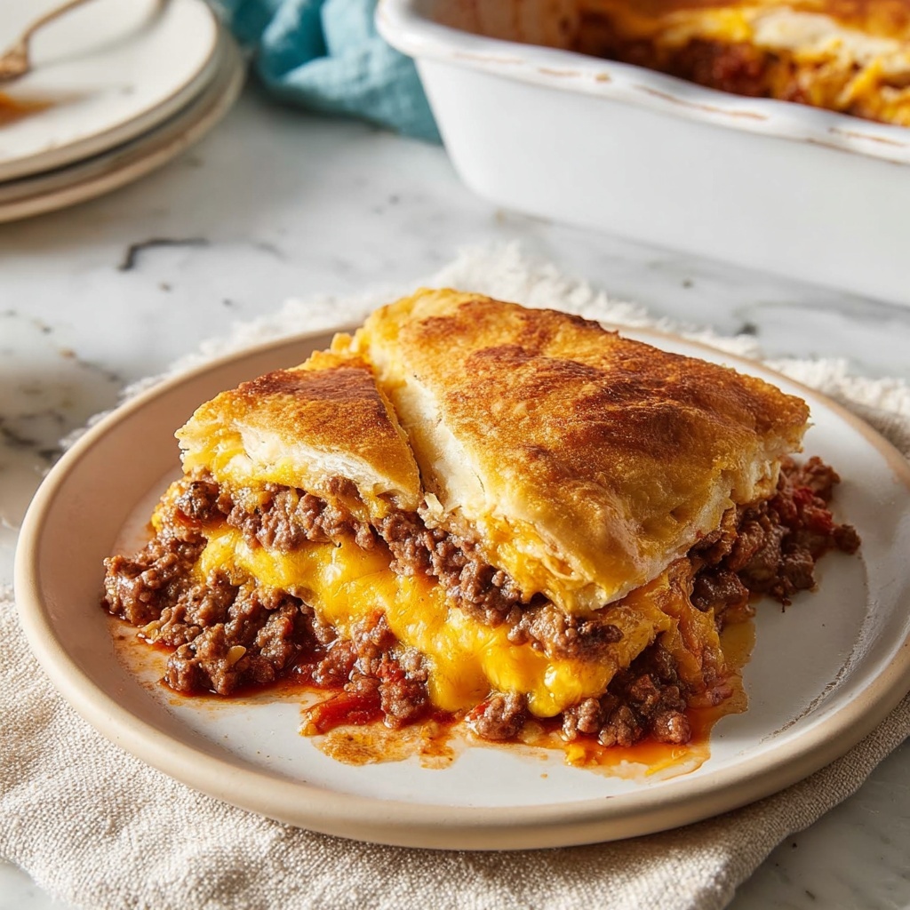 Sloppy Joe Crescent Bake Recipe - Recipe Image
