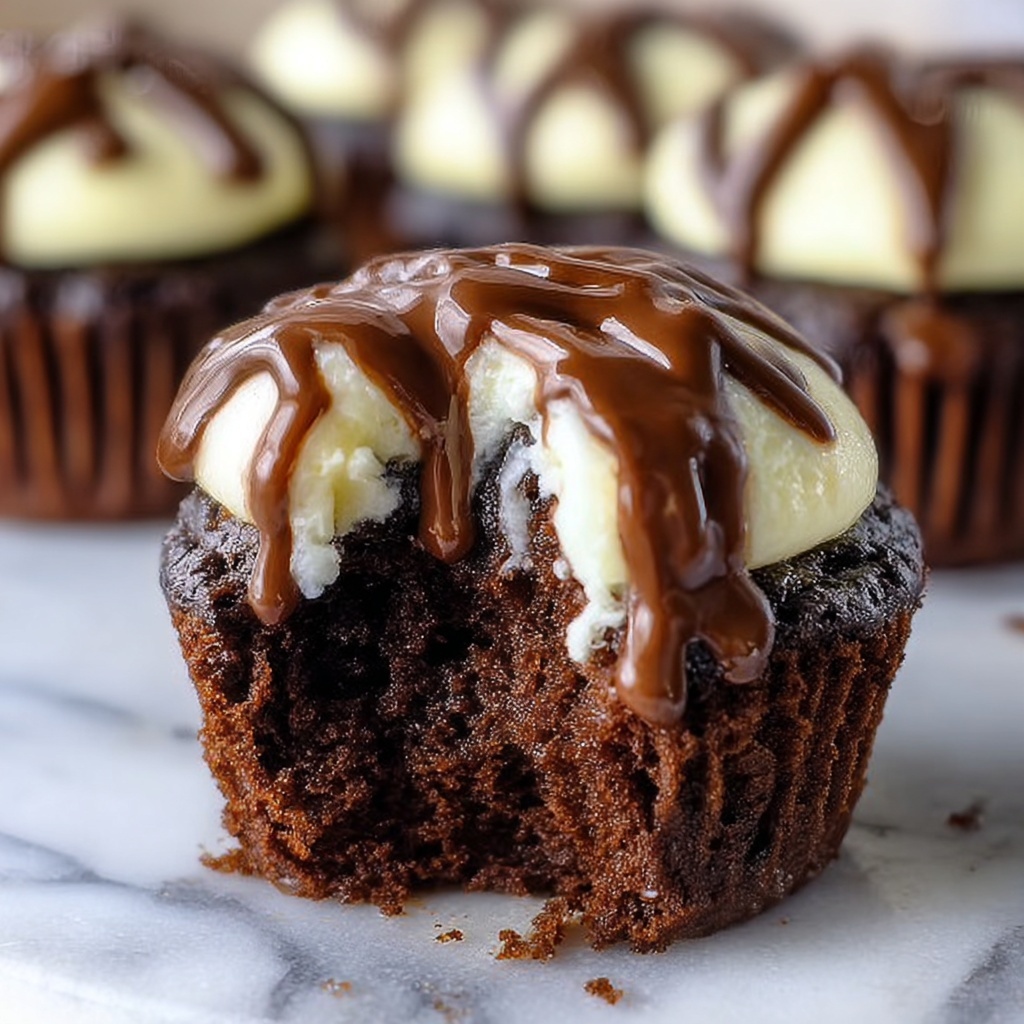 Heavenly Brownie Cupcakes Recipe - Recipe Image