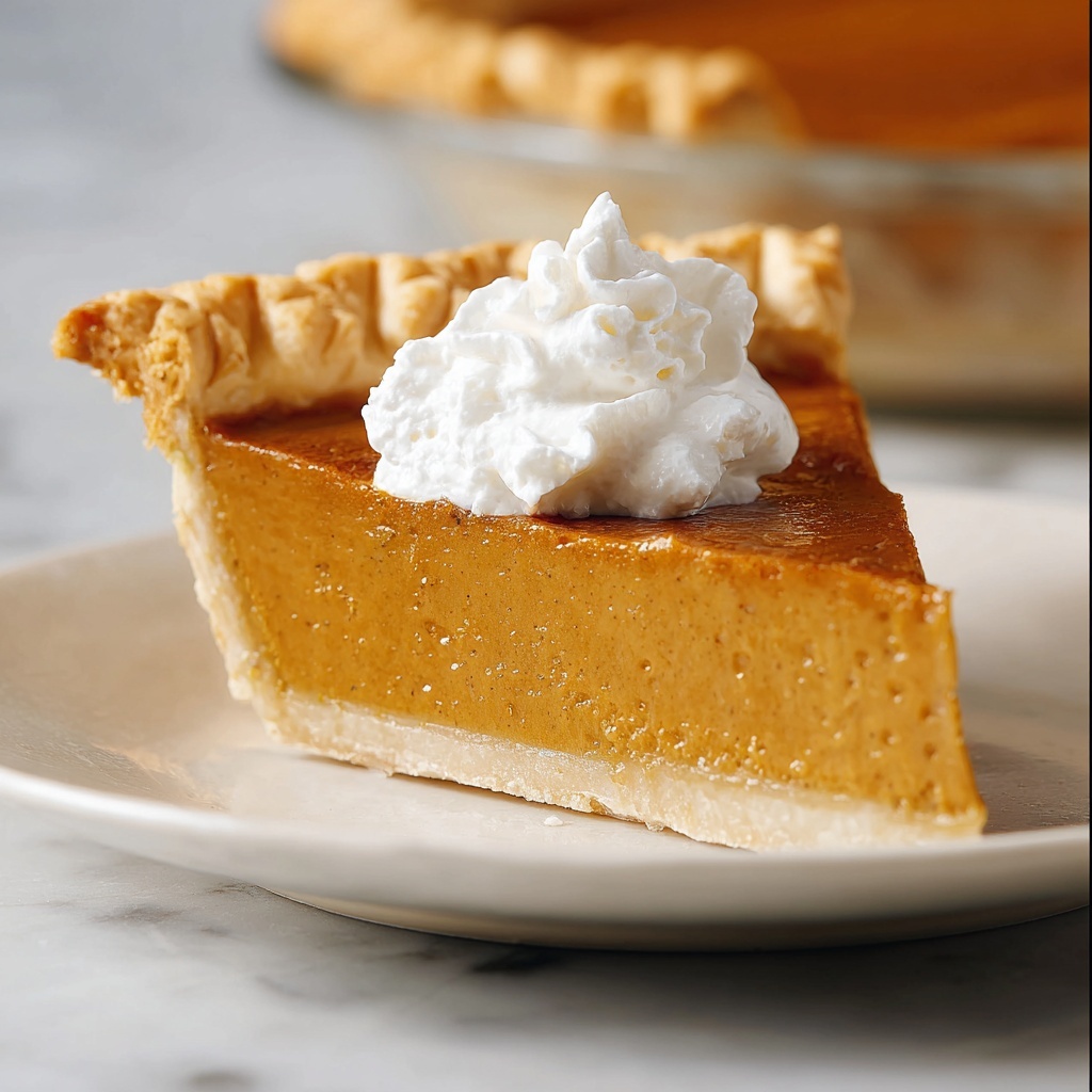 Easy Pumpkin Pie Recipe - Recipe Image