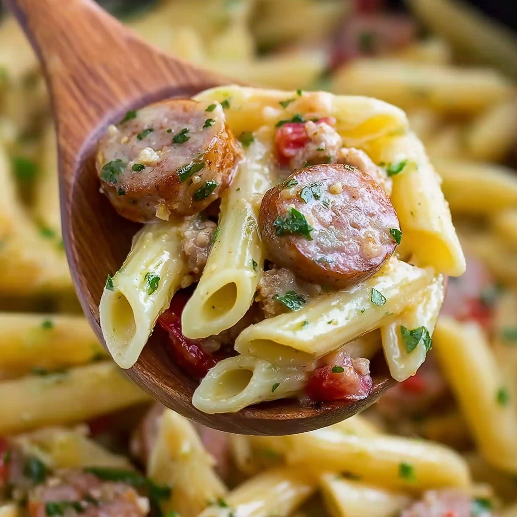 Pastalaya Recipe with Smoked Sausage and Creole Seasonings Recipe - Recipe Image