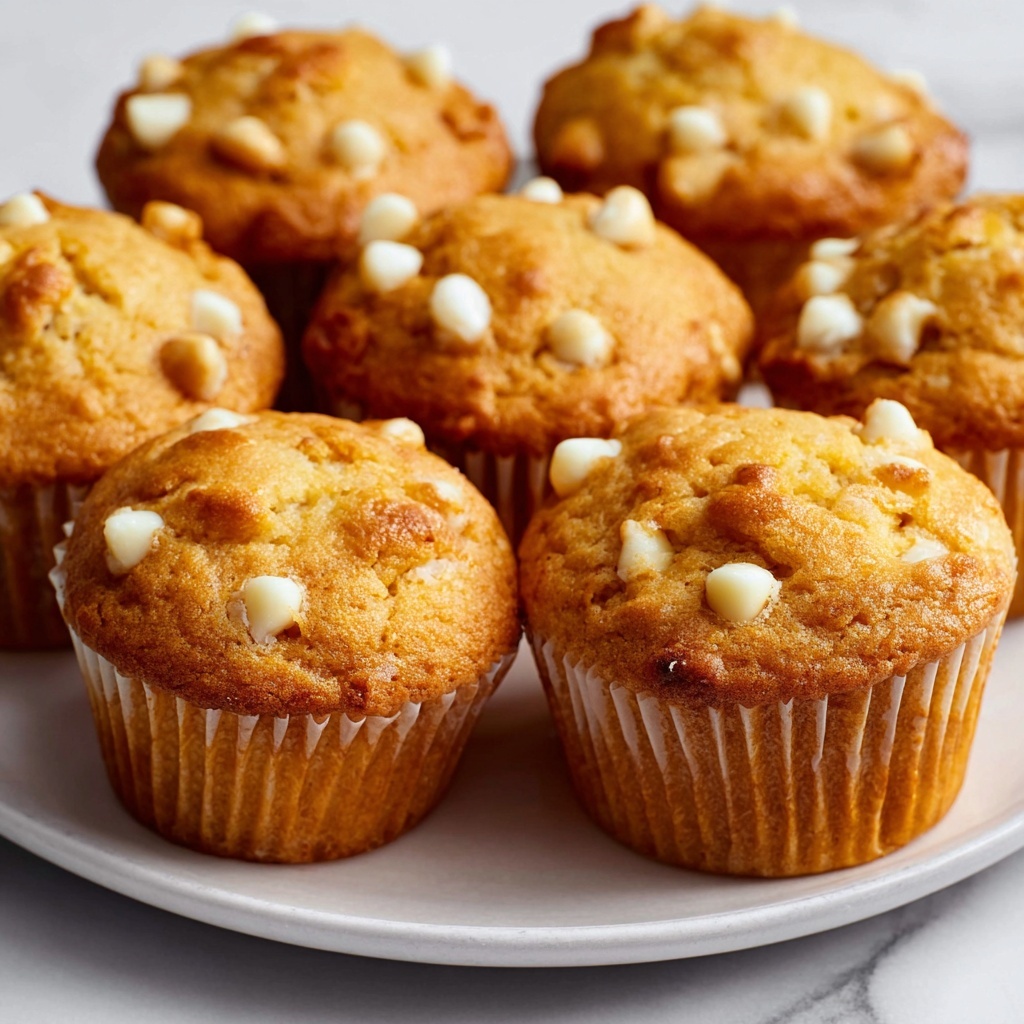 Pumpkin White Chocolate Muffins Recipe - Recipe Image