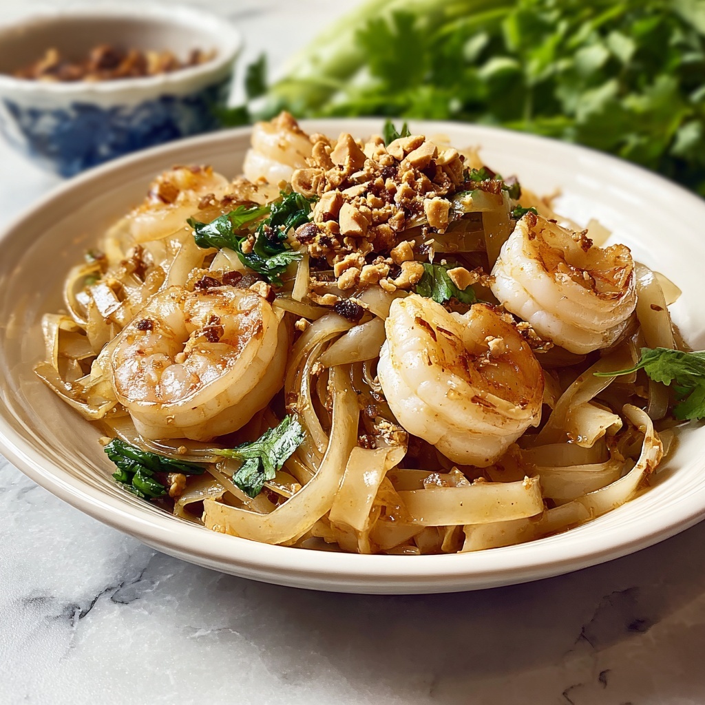 Pad See Ew Shrimp Recipe - Recipe Image