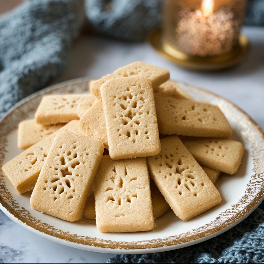 Classic Scottish Shortbread for Your Christmas Cookie Tray Recipe - Recipe Image
