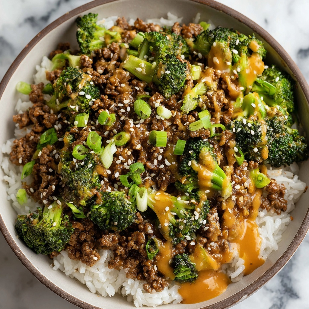 Teriyaki Ground Beef and Broccoli Recipe - Recipe Image
