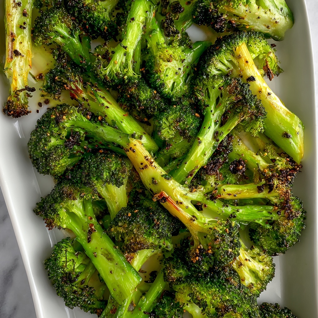 Roasted Broccoli with Garlic, Lemon, and Parmesan Recipe - Recipe Image
