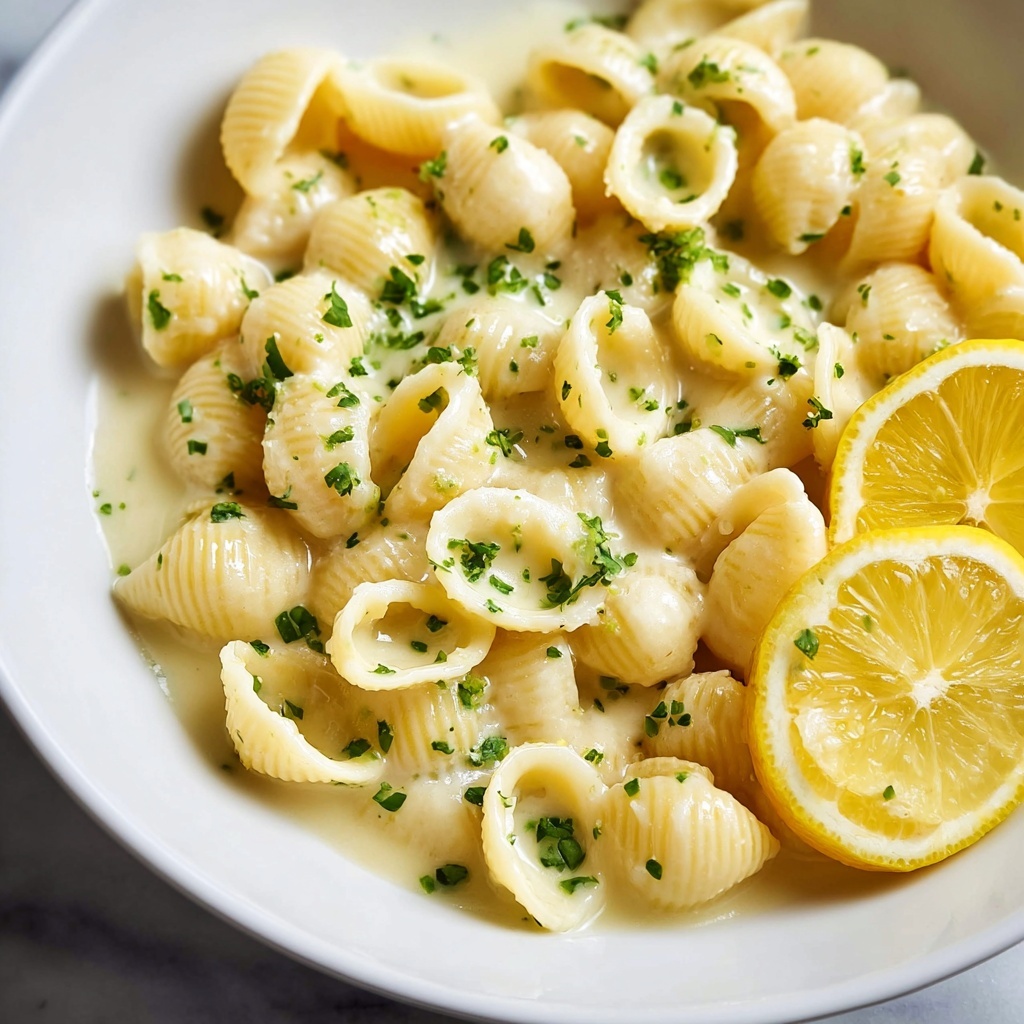 Garlic Butter Pasta with Herbs and Parmesan Recipe - Recipe Image