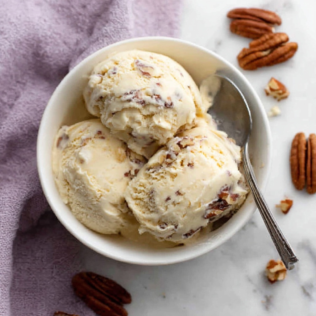Butter Pecan Ice Cream Recipe - Recipe Image