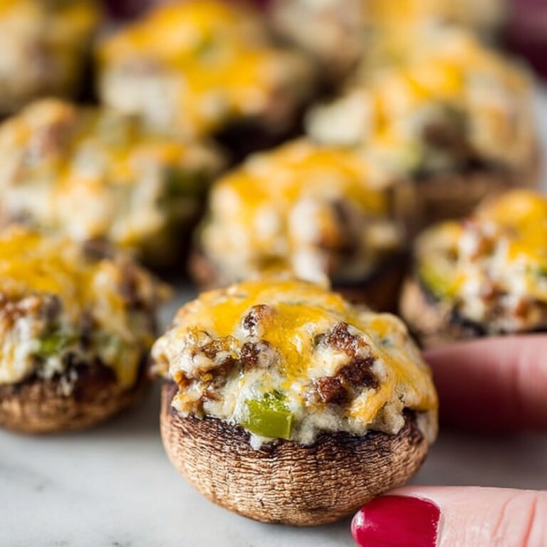 Jalapeño Popper Mushrooms Recipe