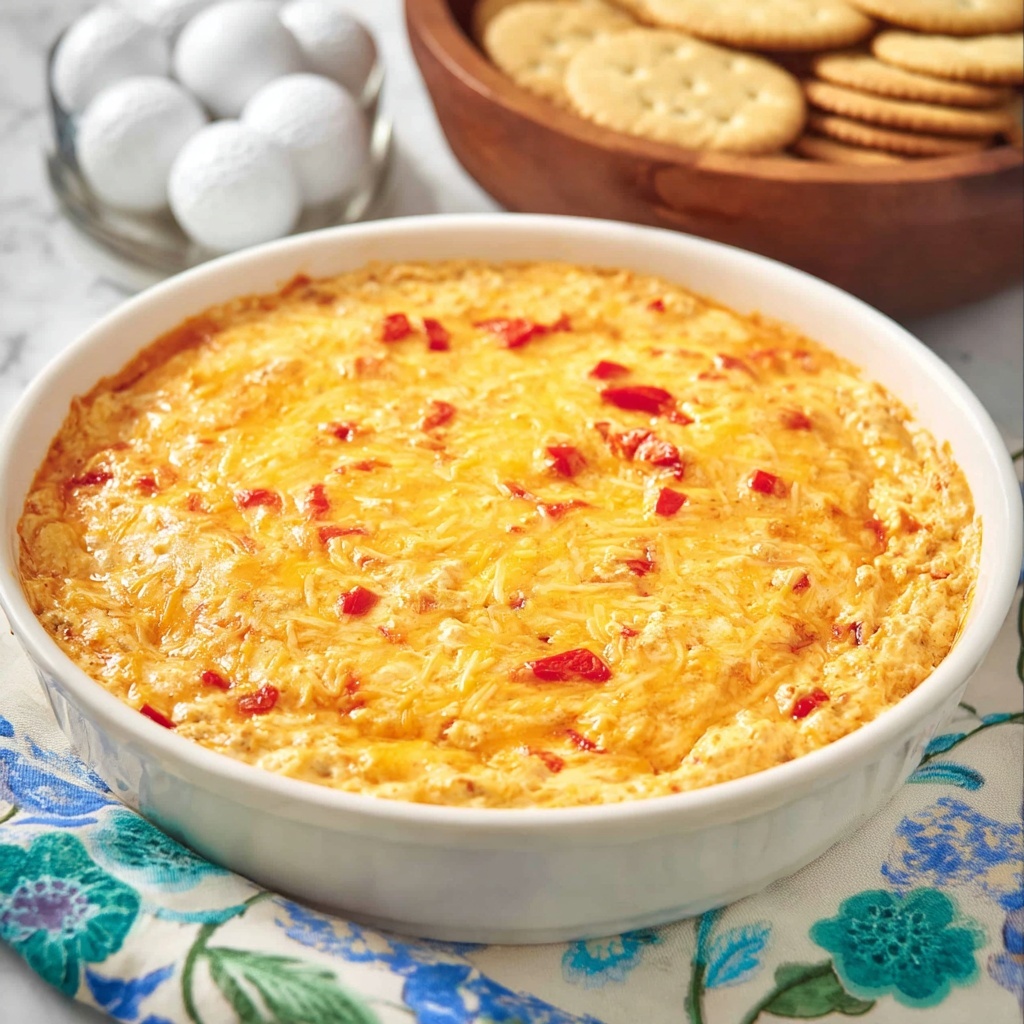 Baked Pimento Cheese Dip Recipe - Recipe Image