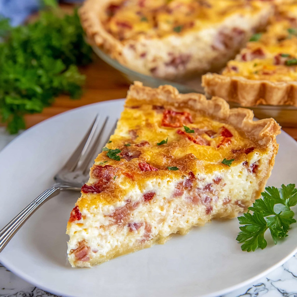 Kentucky Hot Brown Quiche Recipe - Recipe Image