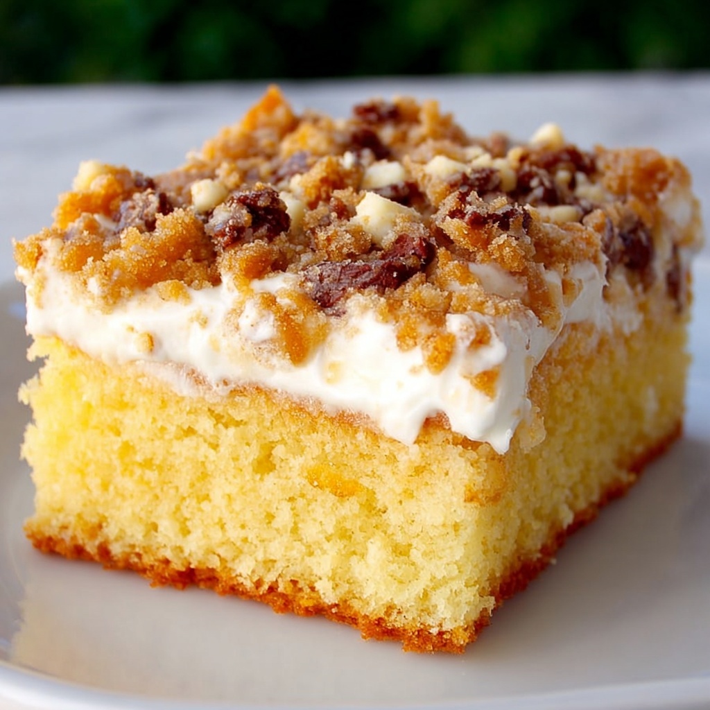 Butterfinger Poke Cake Recipe - Recipe Image