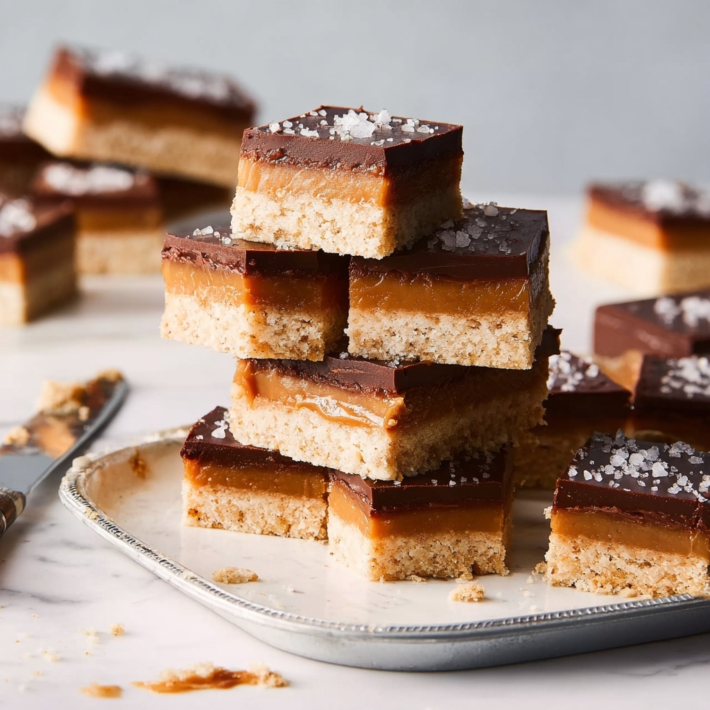 Vegan Banoffee Millionaires Shortbread Recipe - Recipe Image
